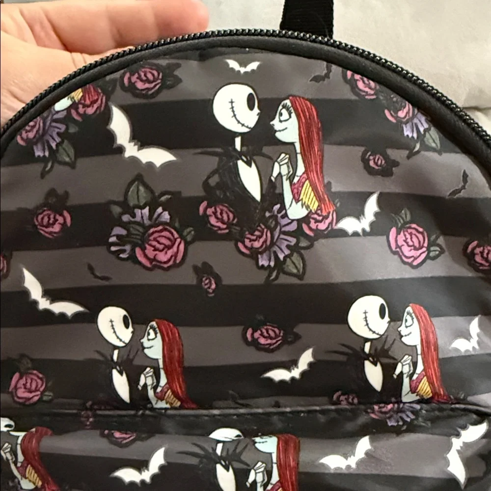 Disney Nightmare Before Christmas Jack And Sally Backpack